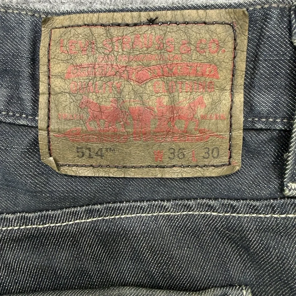 Levi's 514 Slim Straight Jeans Men's size 36 36x30